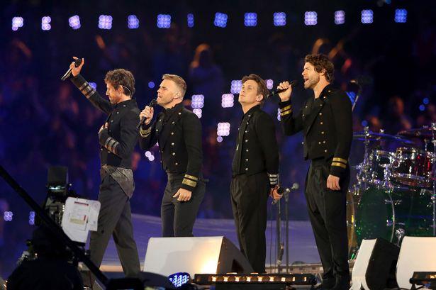 Take That - 2012 Olympic Games Closing Ceremony